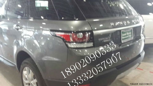 路虎揽运科里斯灰咖内 高配便宜车 全新路虎揽胜运动版高清图片