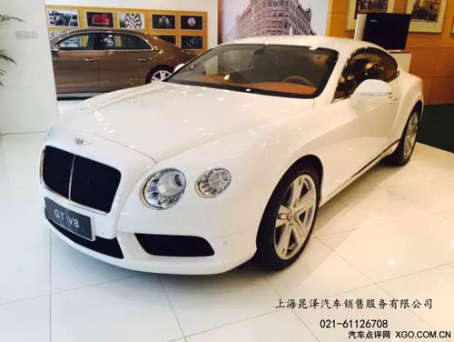 上海宾利欧陆颜色可选六月促销活动